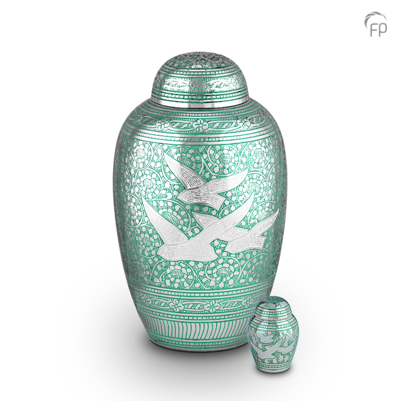 HU 139 Metall Urne - Afbeelding 2